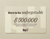 Tarjeta de Regalo $500.000